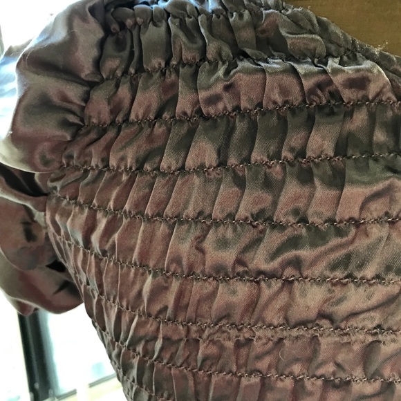 Uni Sleeve Silver ROSES Top Small - Picture 7 of 8